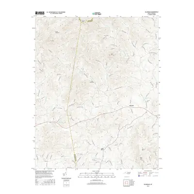 2016 Map of Ellendale, 2016 Print