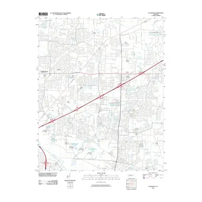 2010 Map of Ellendale, 2010 Print