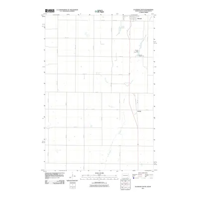 2011 Map of Ellendale South, 2011 Print