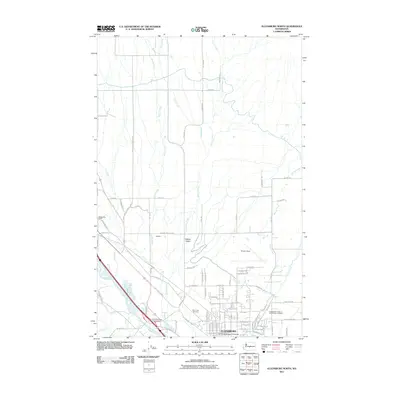 2011 Map of Ellensburg North, 2011 Print