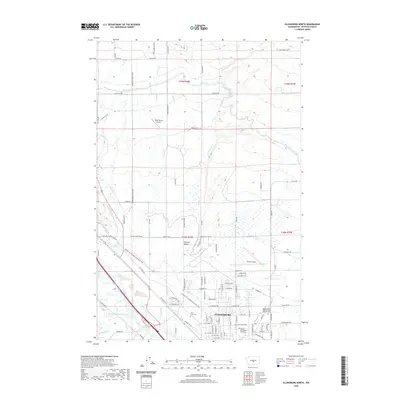 2020 Map of Ellensburg North, 2020 Print