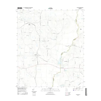 2014 Map of Ellenton, 2014 Print