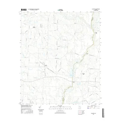 2017 Map of Ellenton, 2017 Print