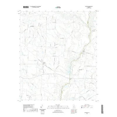 2020 Map of Ellenton, 2020 Print