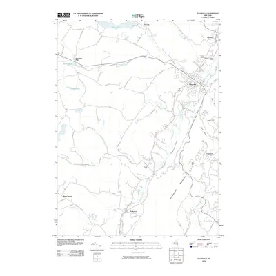 2010 Map of Ellenville, 2010 Print