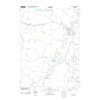 2013 Map of Ellenville, 2013 Print