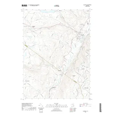2019 Map of Ellenville, 2019 Print