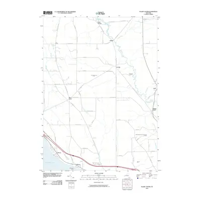 2010 Map of Ellery Center, 2010 Print