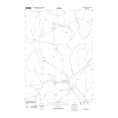 2010 Map of Ellicottville, 2010 Print