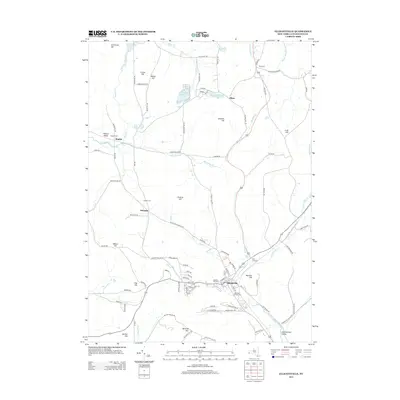2013 Map of Ellicottville, 2013 Print