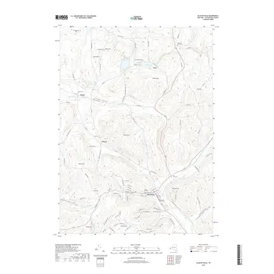 2019 Map of Ellicottville, 2019 Print