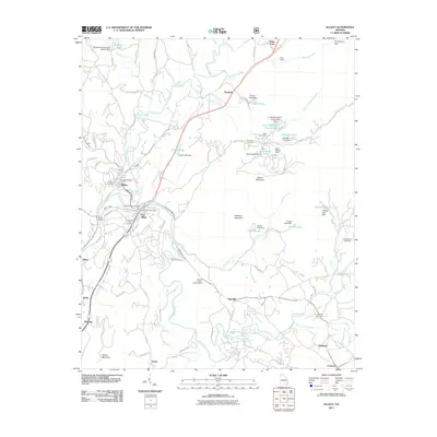 2011 Map of Ellijay, 2011 Print
