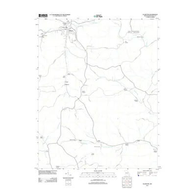 2011 Map of Ellington, 2011 Print