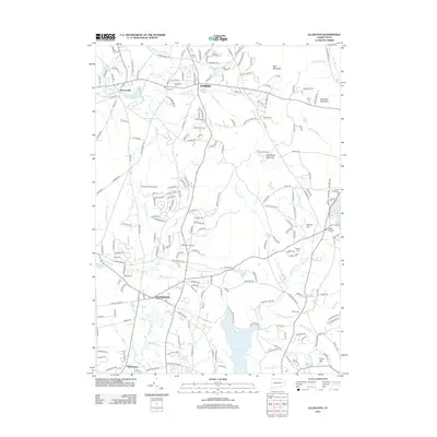 2012 Map of Ellington, 2012 Print