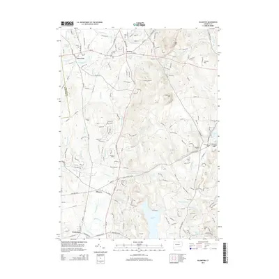 2015 Map of Ellington, 2015 Print
