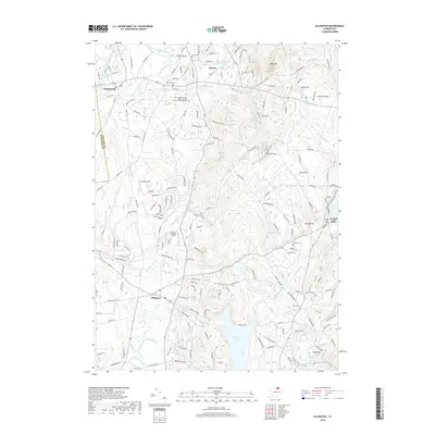 2018 Map of Ellington, 2018 Print