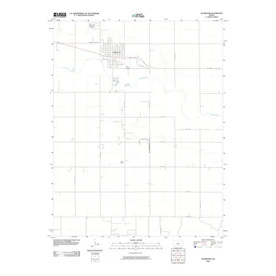 2009 Map of Ellinwood, 2009 Print