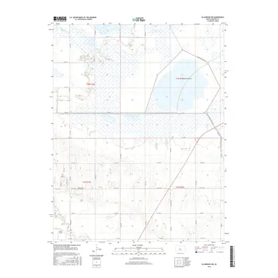 2016 Map of Ellinwood NW, 2016 Print