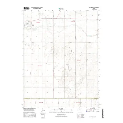 2015 Map of Ellinwood SW, 2015 Print