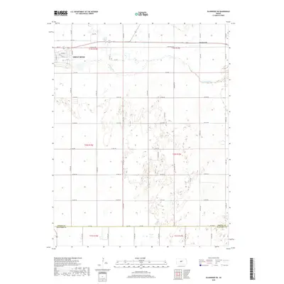 2018 Map of Ellinwood SW, 2018 Print