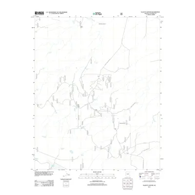 2011 Map of Elliott Canyon, 2011 Print