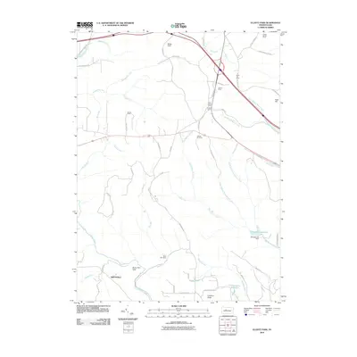 2010 Map of Elliott Park, 2010 Print