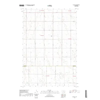 2018 Map of Elliott SE, 2018 Print
