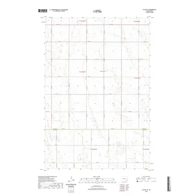 2020 Map of Elliott SE, 2020 Print