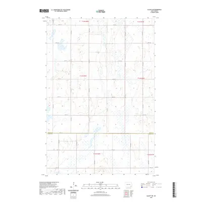 2020 Map of Elliott SW, 2020 Print