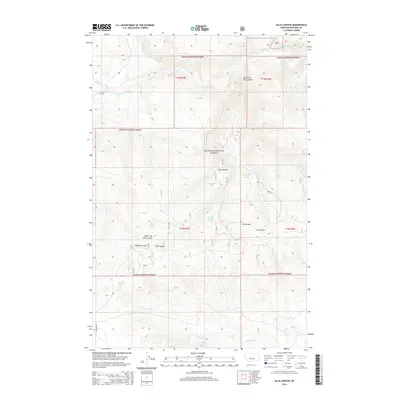 2014 Map of Ellis Canyon, 2014 Print