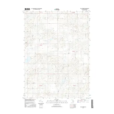 2017 Map of Ellis Corners, 2017 Print