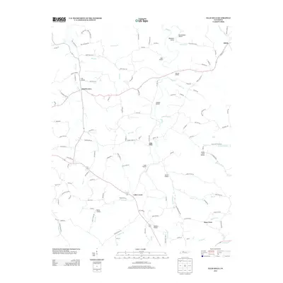 2013 Map of Ellis Mills, 2013 Print