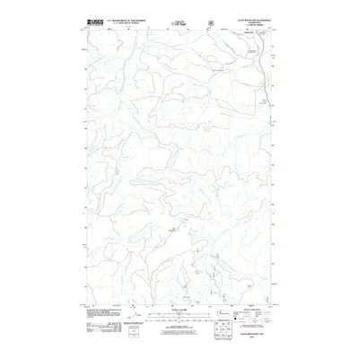 2011 Map of Ellis Mountain, 2011 Print