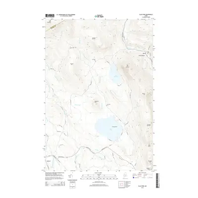 2014 Map of Ellis Pond, 2014 Print