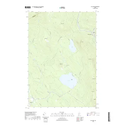 2018 Map of Ellis Pond, 2018 Print