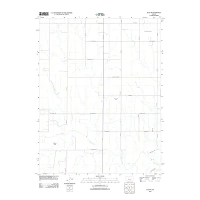 2012 Map of Ellis SE, 2012 Print