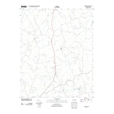 2010 Map of Ellisboro, 2010 Print