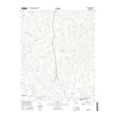 2016 Map of Ellisboro, 2016 Print