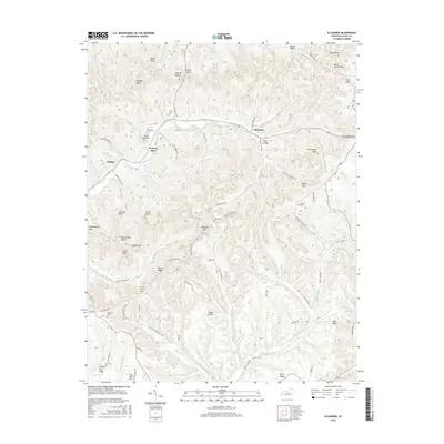 2016 Map of Ellisburg, 2016 Print