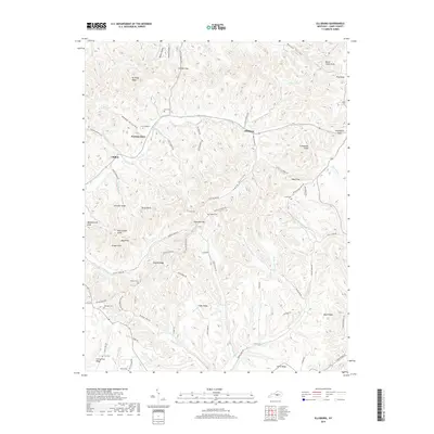 2019 Map of Ellisburg, 2019 Print