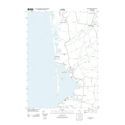 2013 Map of Ellisburg, 2013 Print