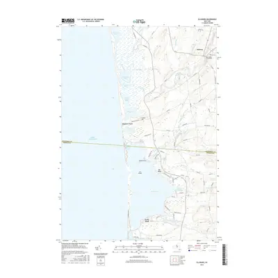2016 Map of Ellisburg, 2016 Print