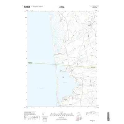 2019 Map of Ellisburg, 2019 Print