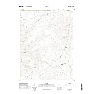 2019 Map of Ellisburg, 2019 Print
