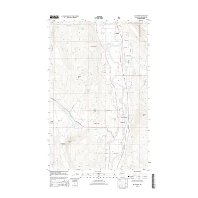 2014 Map of Ellisforde, 2014 Print