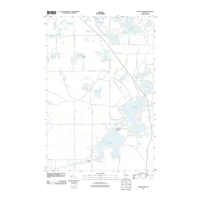 2010 Map of Ellison Lake, 2010 Print