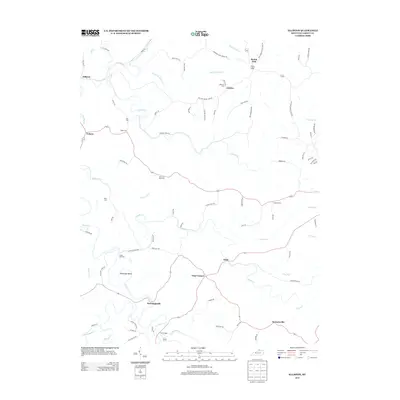2013 Map of Elliston, 2013 Print