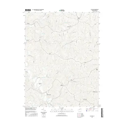 2016 Map of Elliston, 2016 Print