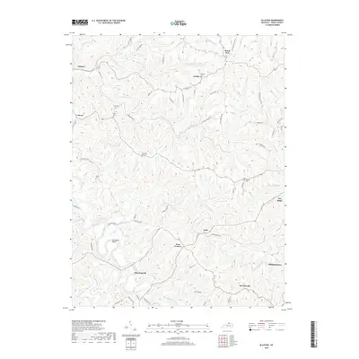 2019 Map of Elliston, 2019 Print