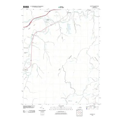 2010 Map of Elliston, 2010 Print